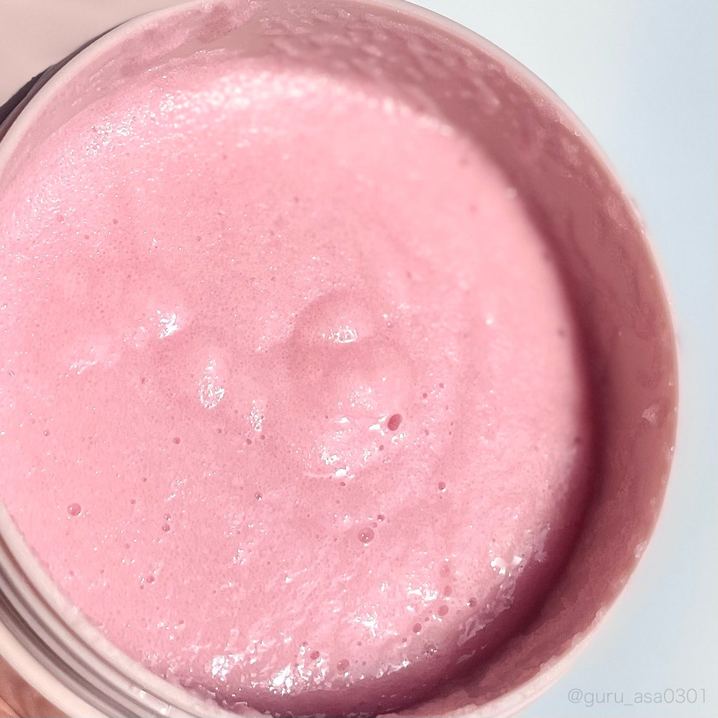 Q+Me スウィート ボム タラソ スクラブ/AGARISM/バスト・ヒップケアを使ったクチコミ(2枚目)