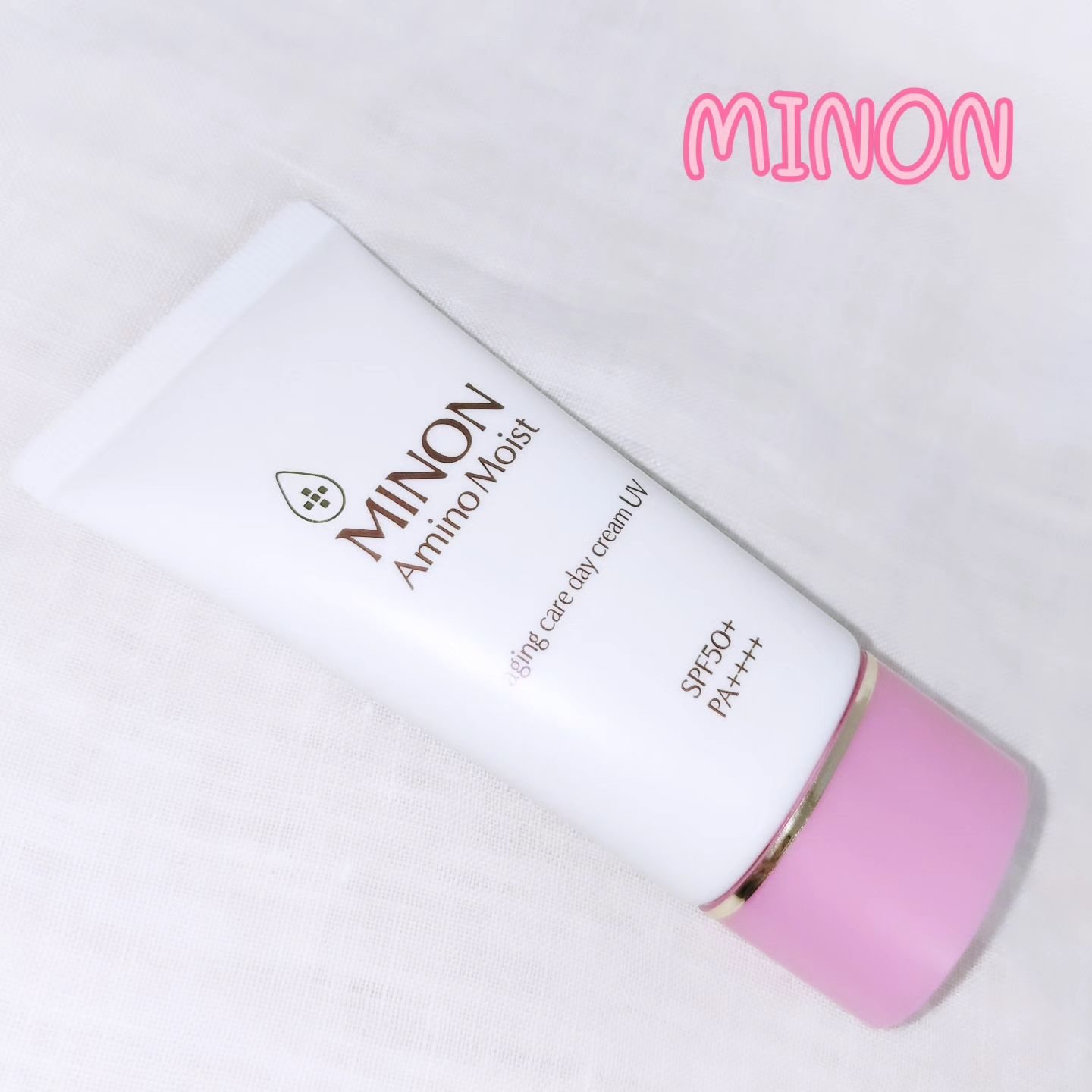 ミノン アミノモイスト エイジングケア デイクリームUV/ミノン/日焼け止めクリームを使ったクチコミ（1枚目）
