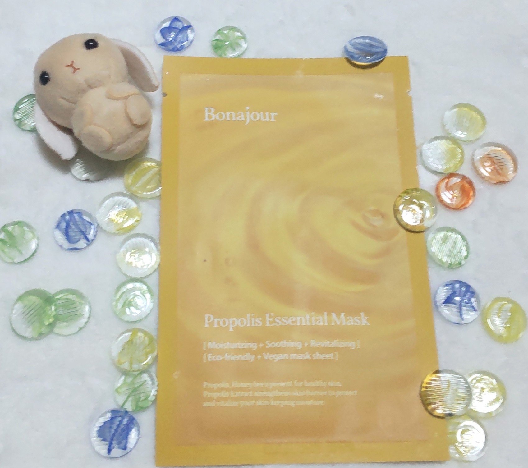 プロポリスエッセンシャルマスク/Bonajour/シートマスク・パックを使ったクチコミ（1枚目）