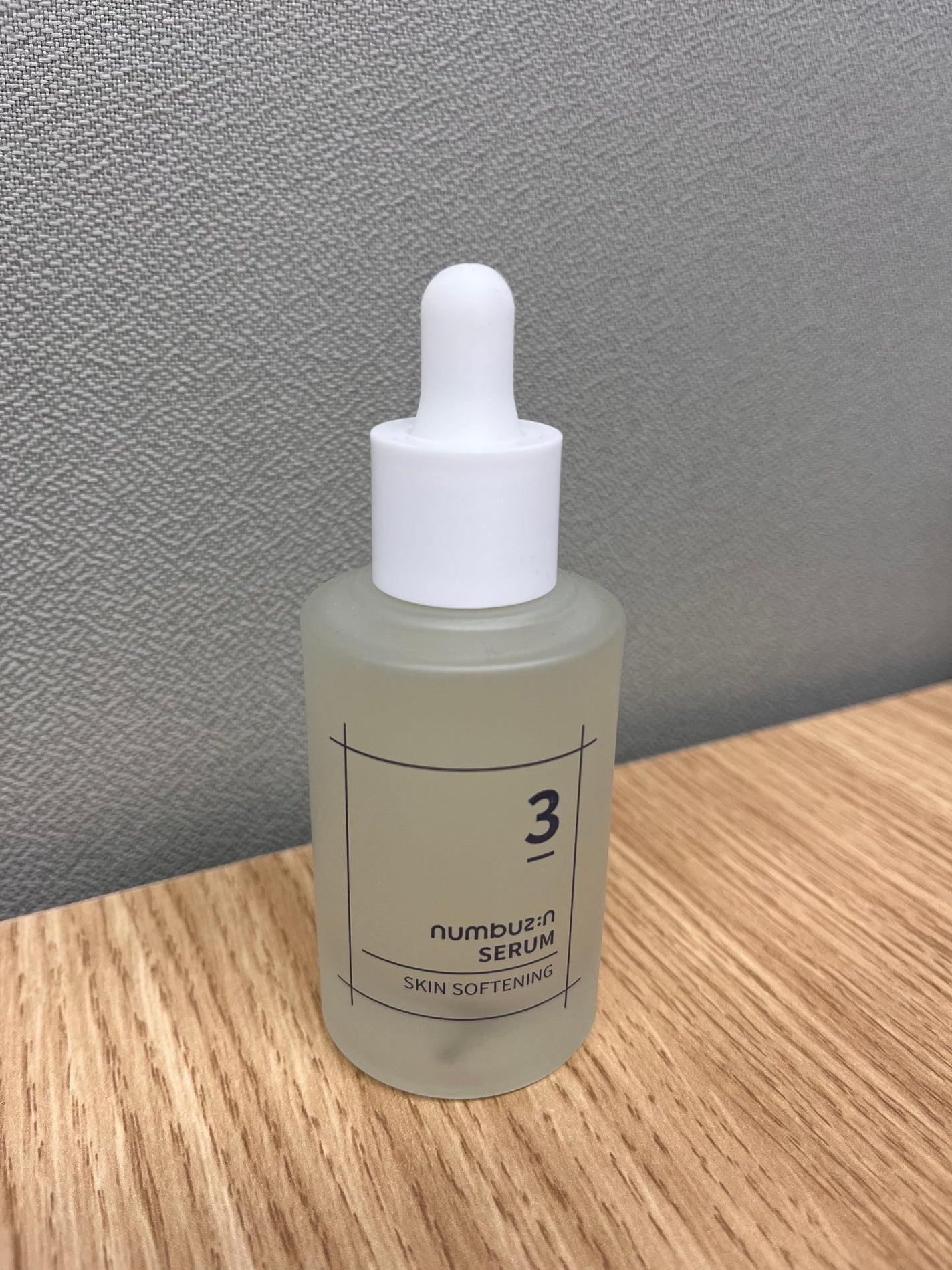 3番 すべすべキメケアセラム/numbuzin/美容液を使ったクチコミ(1枚目)