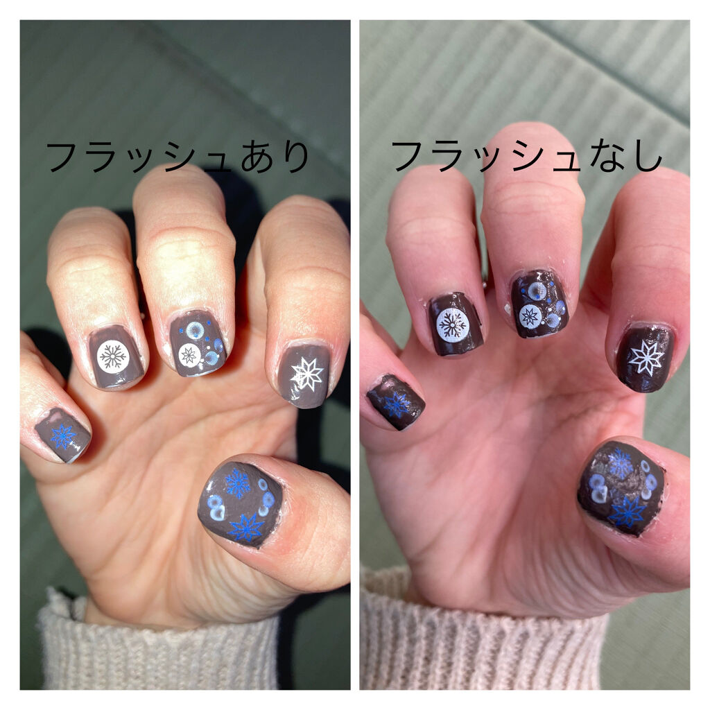 ウィンマックス クイックドライ トップコート/DAISO/ネイルトップコートを使ったクチコミ（2枚目）