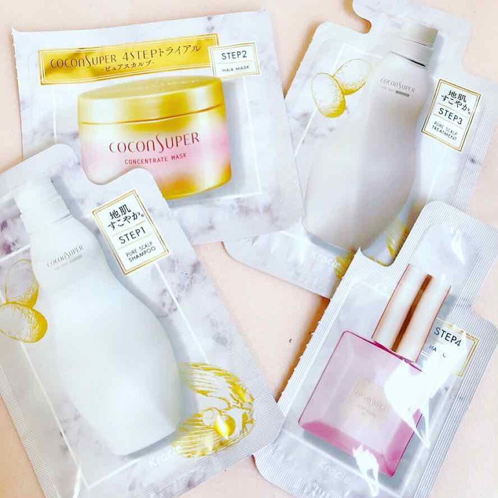 インナーコンフォートシャンプー／インテンシブリペアトリートメント（ピュアスカルプ）/ココンシュペール/シャンプー・コンディショナーを使ったクチコミ（1枚目）