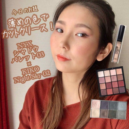 UT シャドウ パレット/NYX Professional Makeup/アイシャドウパレットを使ったクチコミ(1枚目)