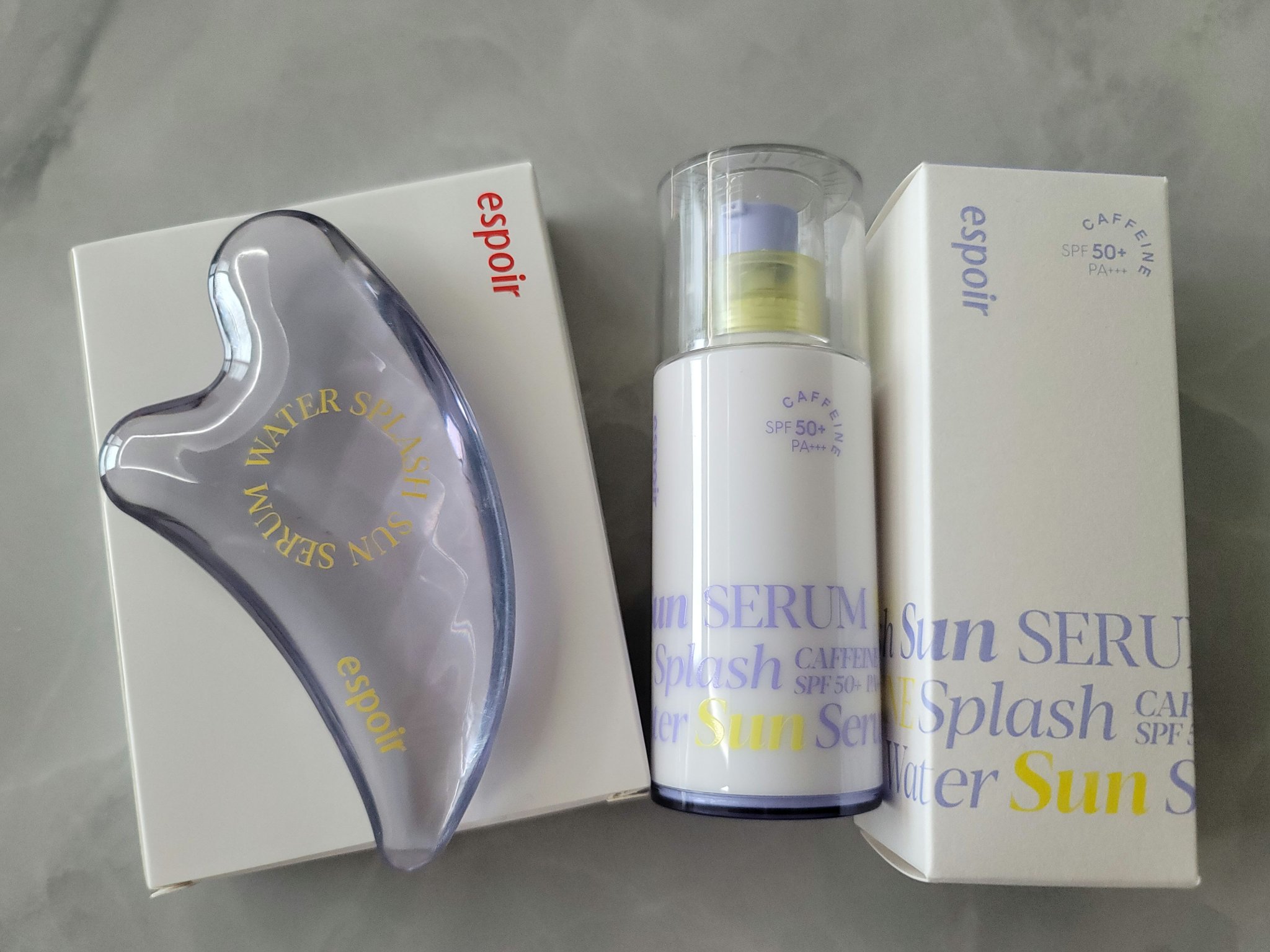 エスポア ウォータースプラッシュサンセラム/espoir/日焼け止めクリームを使ったクチコミ（1枚目）