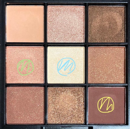 UR GLAM BLOOMING EYE COLOR PALETTE/U R GLAM/アイシャドウパレットを使ったクチコミ(3枚目)