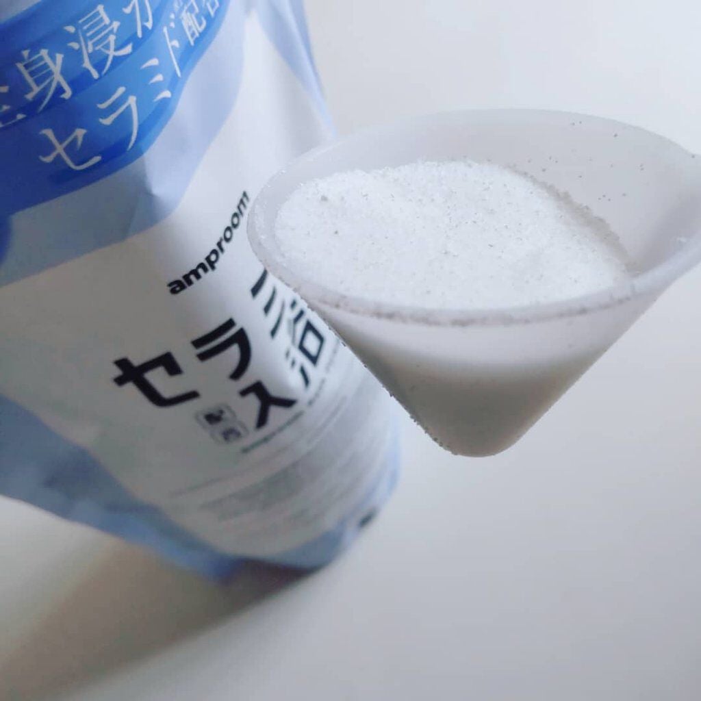 セラミドバスパウダー/amproom/保湿系入浴剤を使ったクチコミ(2枚目)