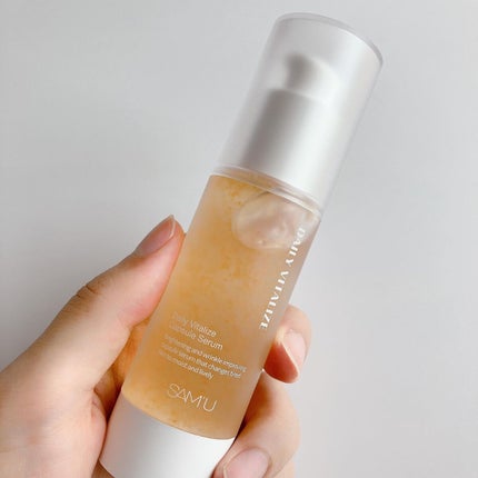 デイリーバイタライズカプセルセラム/SAM'U/美容液を使ったクチコミ(2枚目)