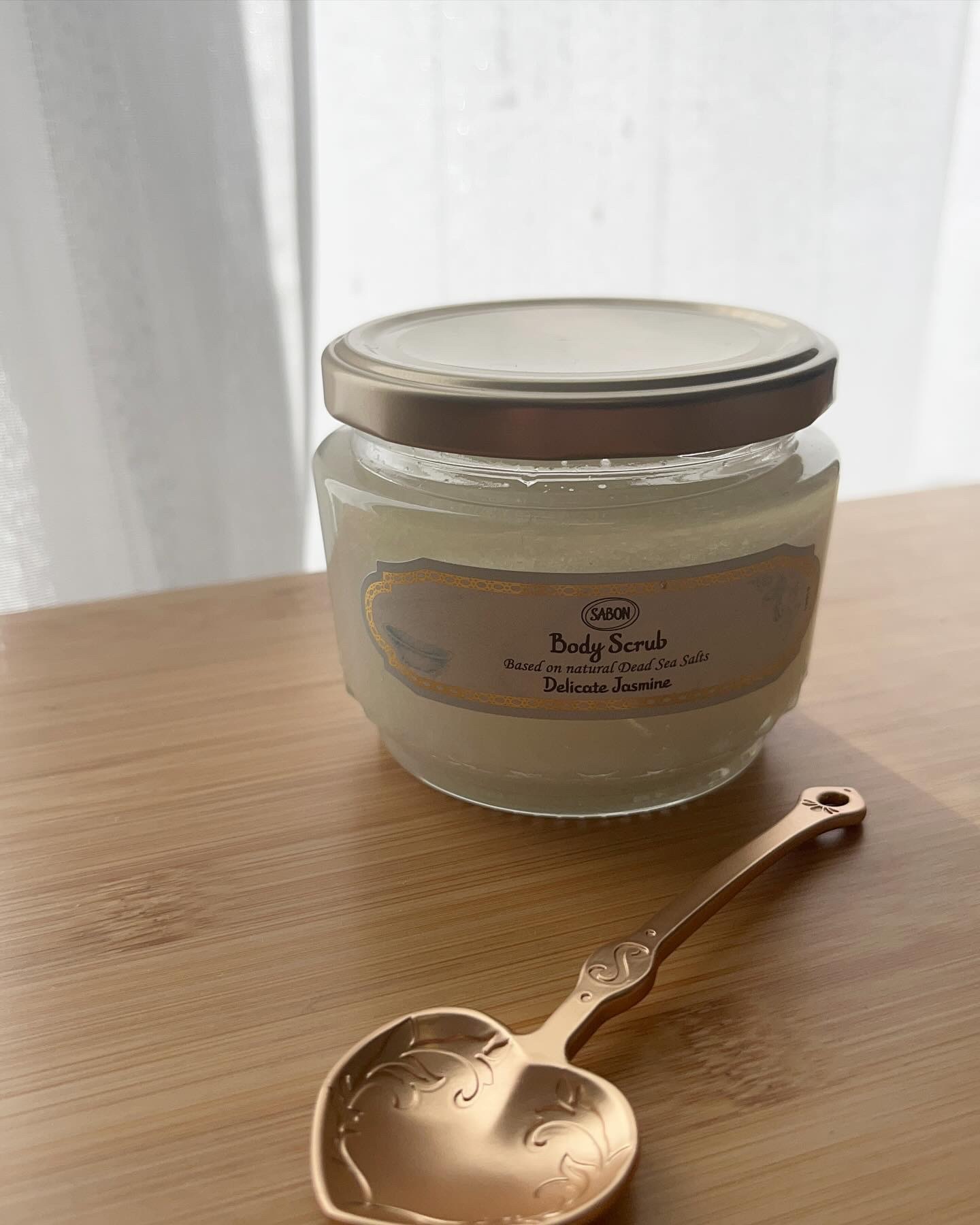 ボディスクラブ デリケート・ジャスミン/SABON/ボディスクラブを使ったクチコミ（1枚目）