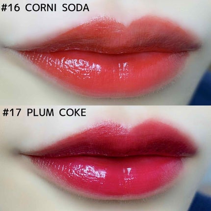 ジューシーラスティングティント/rom&nd/リップティントを使ったクチコミ(4枚目)