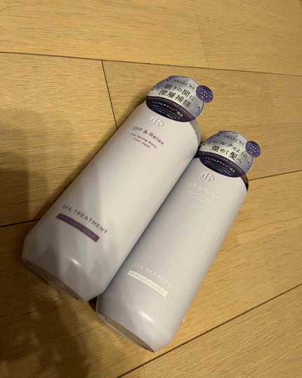 OR スパ・シャンプー/ヘアトリートメント シルキーナイトリペア/Off&Relax/市販シャンプーを使ったクチコミ(1枚目)