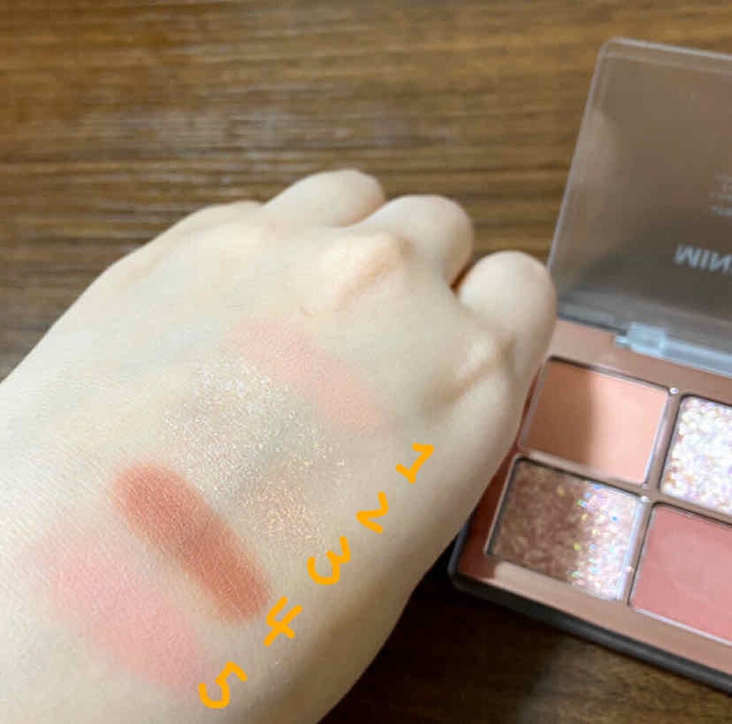MISSHA イージー フィルター シャドウパレット/MISSHA/アイシャドウパレットを使ったクチコミ(4枚目)