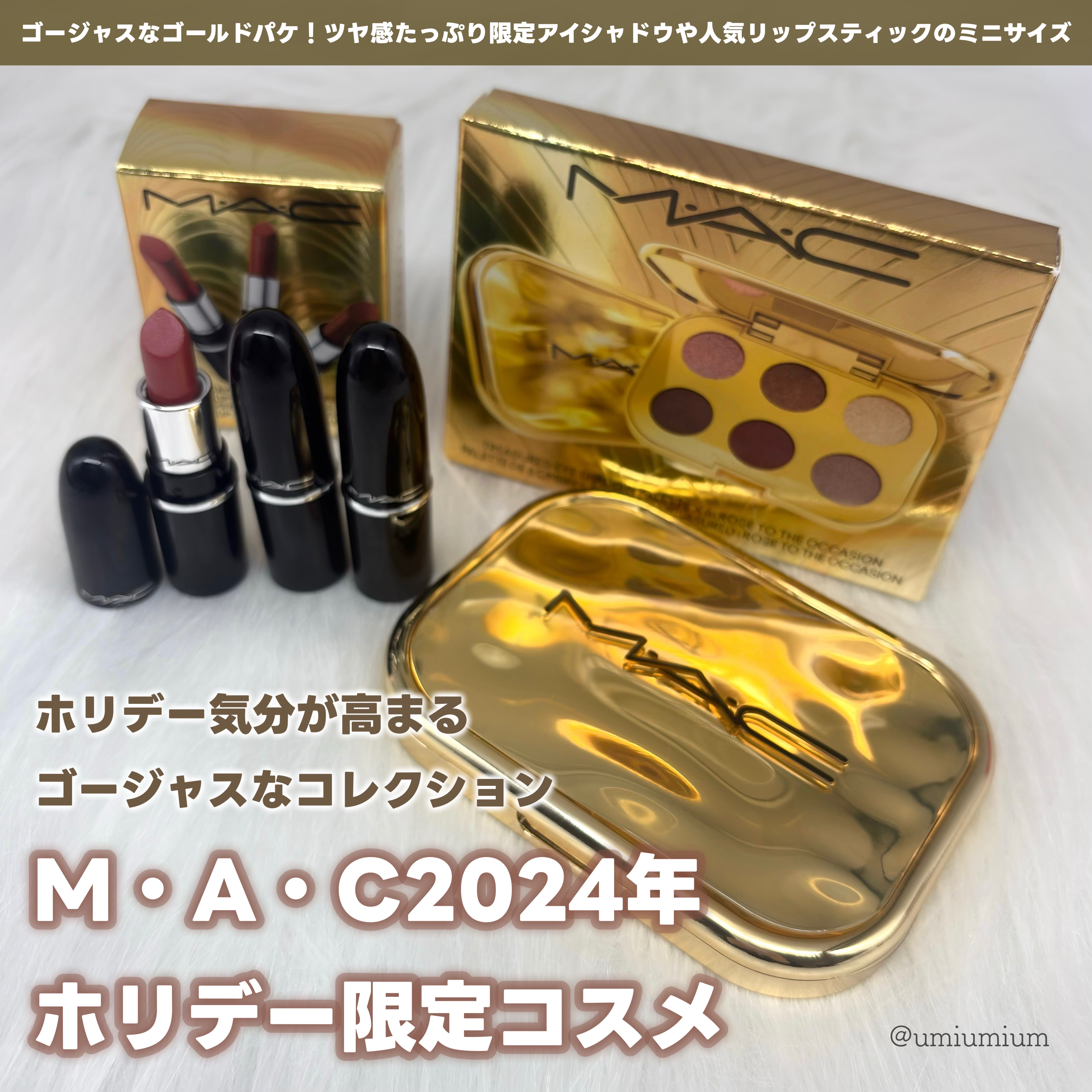 トレジャー アイシャドウ パレット ×6/M・A・C/アイシャドウパレットを使ったクチコミ（2枚目）