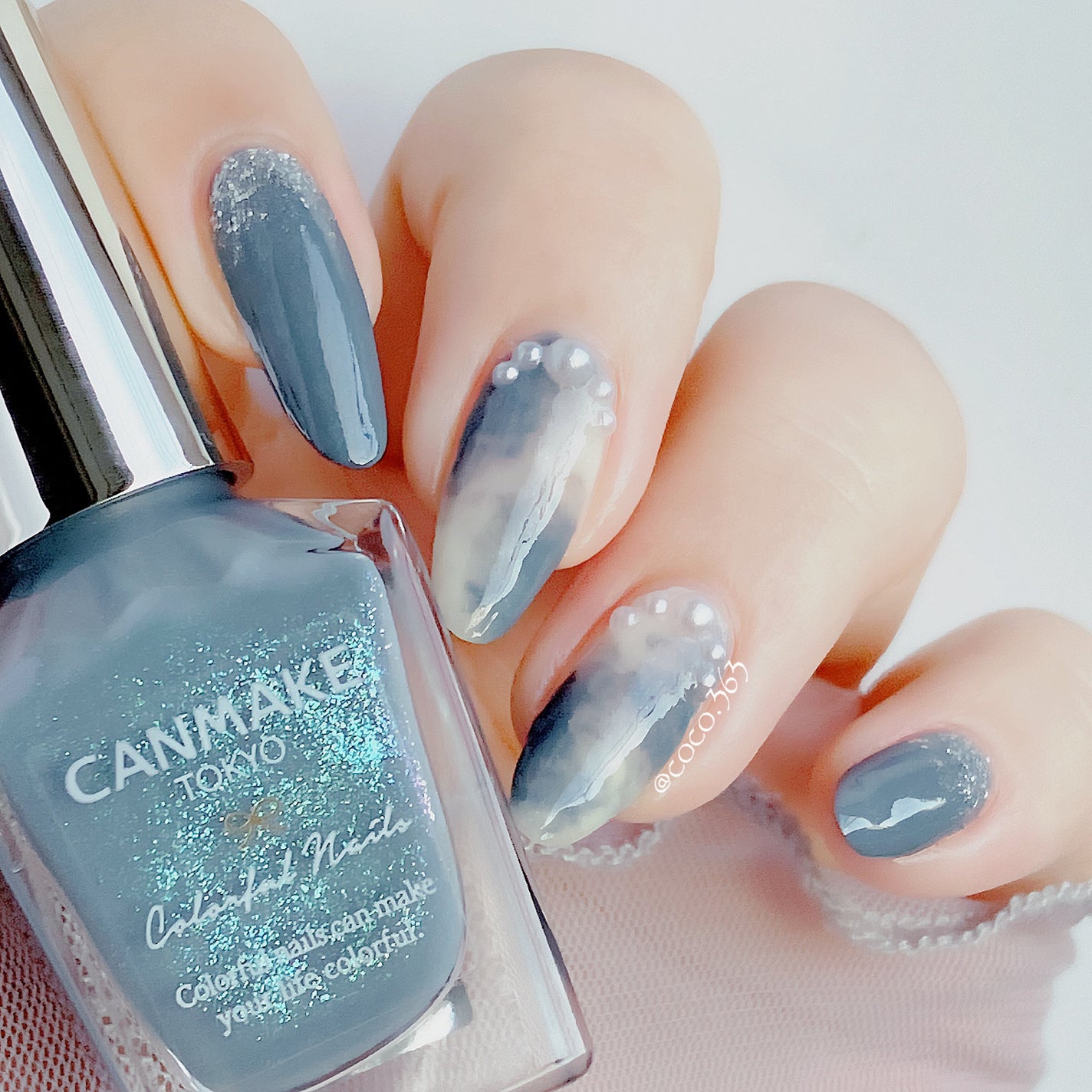 カラフルネイルズ/キャンメイク/マニキュアを使ったクチコミ(4枚目)