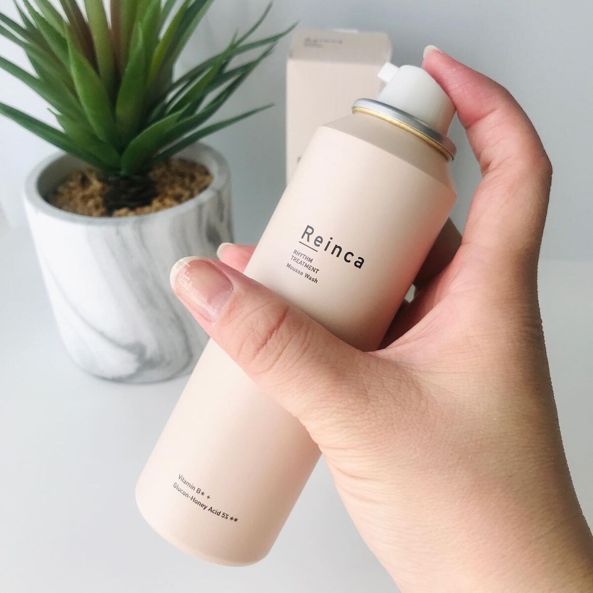 リズムトリートメント ムースウォッシュ/Reinca/洗顔フォームを使ったクチコミ（3枚目）
