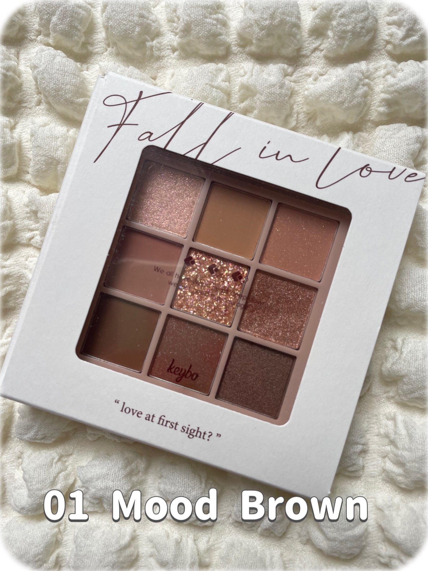 KEYBO FALL IN LOVE SHADOW PALETTE/keybo/アイシャドウパレットを使ったクチコミ(2枚目)