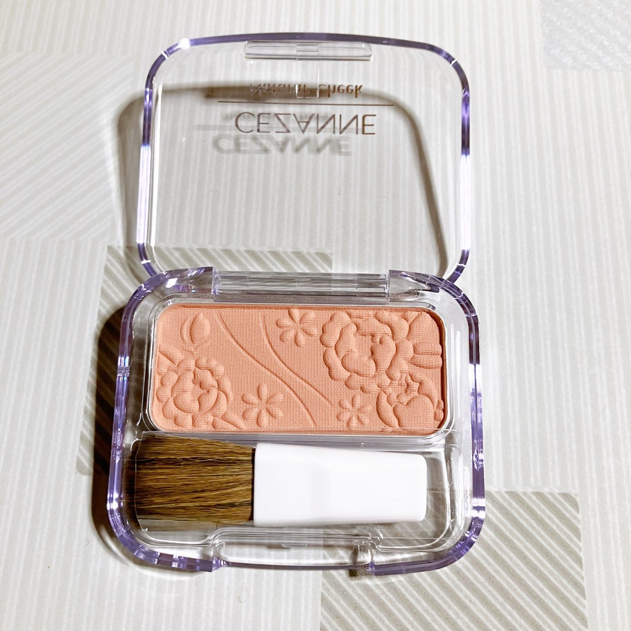 ナチュラル チークN/CEZANNE/パウダーチークを使ったクチコミ(2枚目)