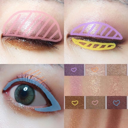 オーラクリエイション/BLEND BERRY/アイシャドウパレットを使ったクチコミ(2枚目)