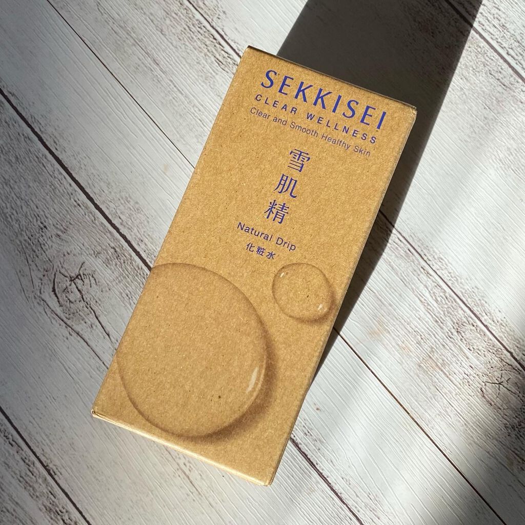 クリアウェルネス ナチュラル ドリップ/雪肌精/化粧水を使ったクチコミ(5枚目)
