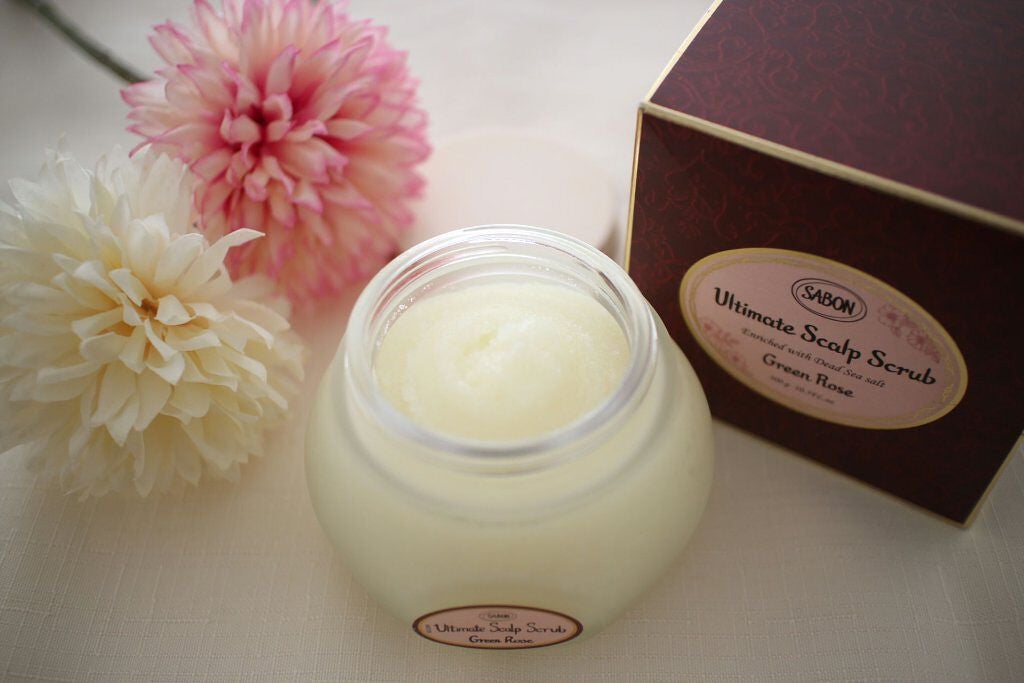 ヘッドスクラブ グリーン・ローズ/SABON/ヘッドスクラブを使ったクチコミ(6枚目)