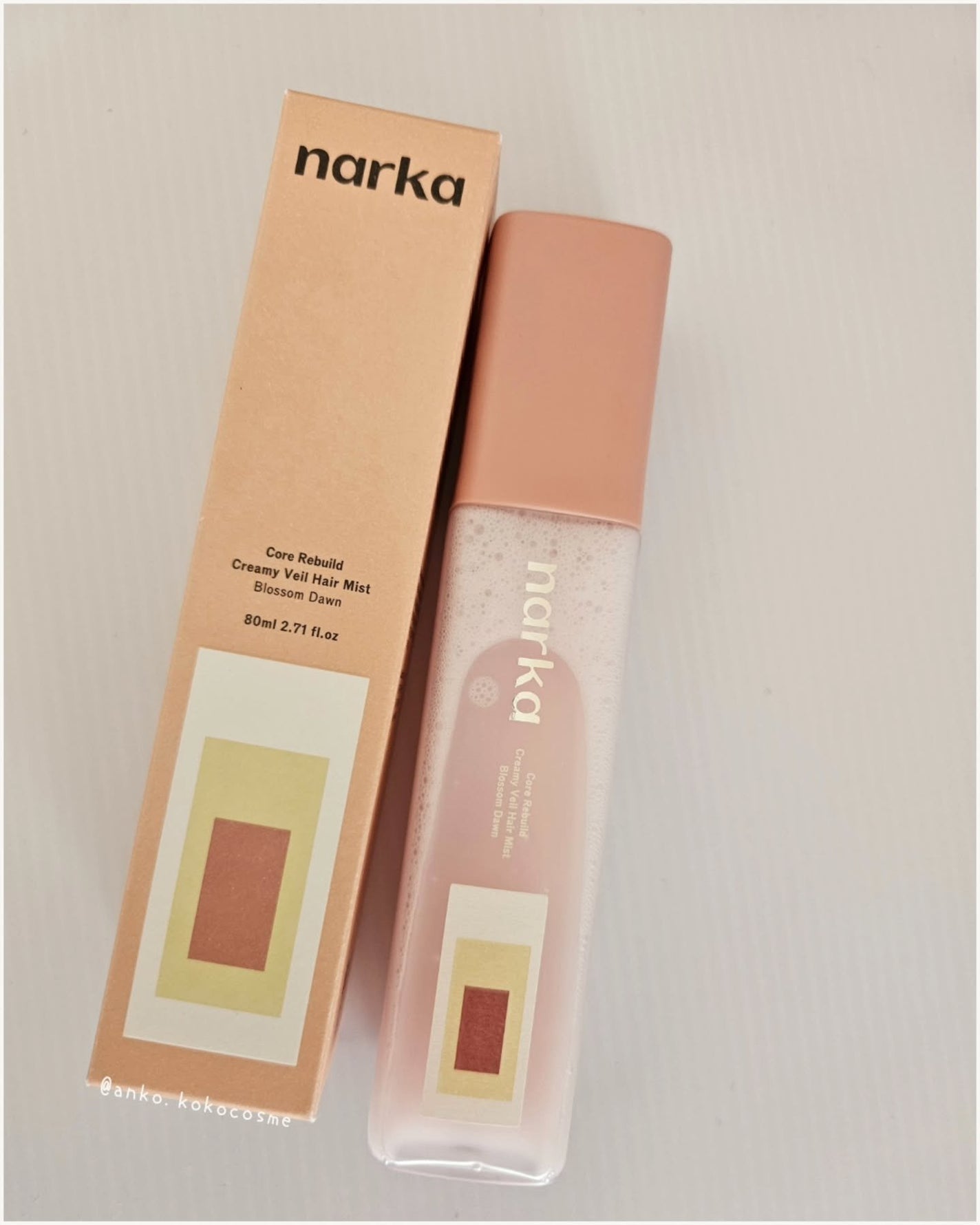 クリーミーベールヘアミスト ブロッサムダン/narka/ヘアミストを使ったクチコミ(6枚目)
