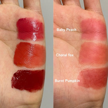 エアハグビーガンティント/eggiee/リップティントを使ったクチコミ(3枚目)