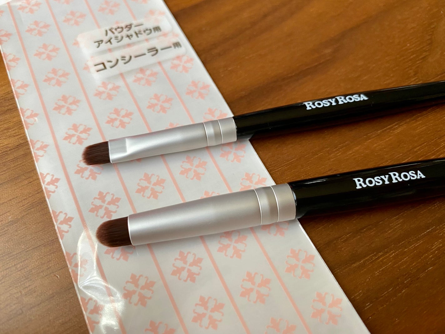 ポイントメイクアップブラシセット/ロージーローザ/メイクブラシを使ったクチコミ(3枚目)