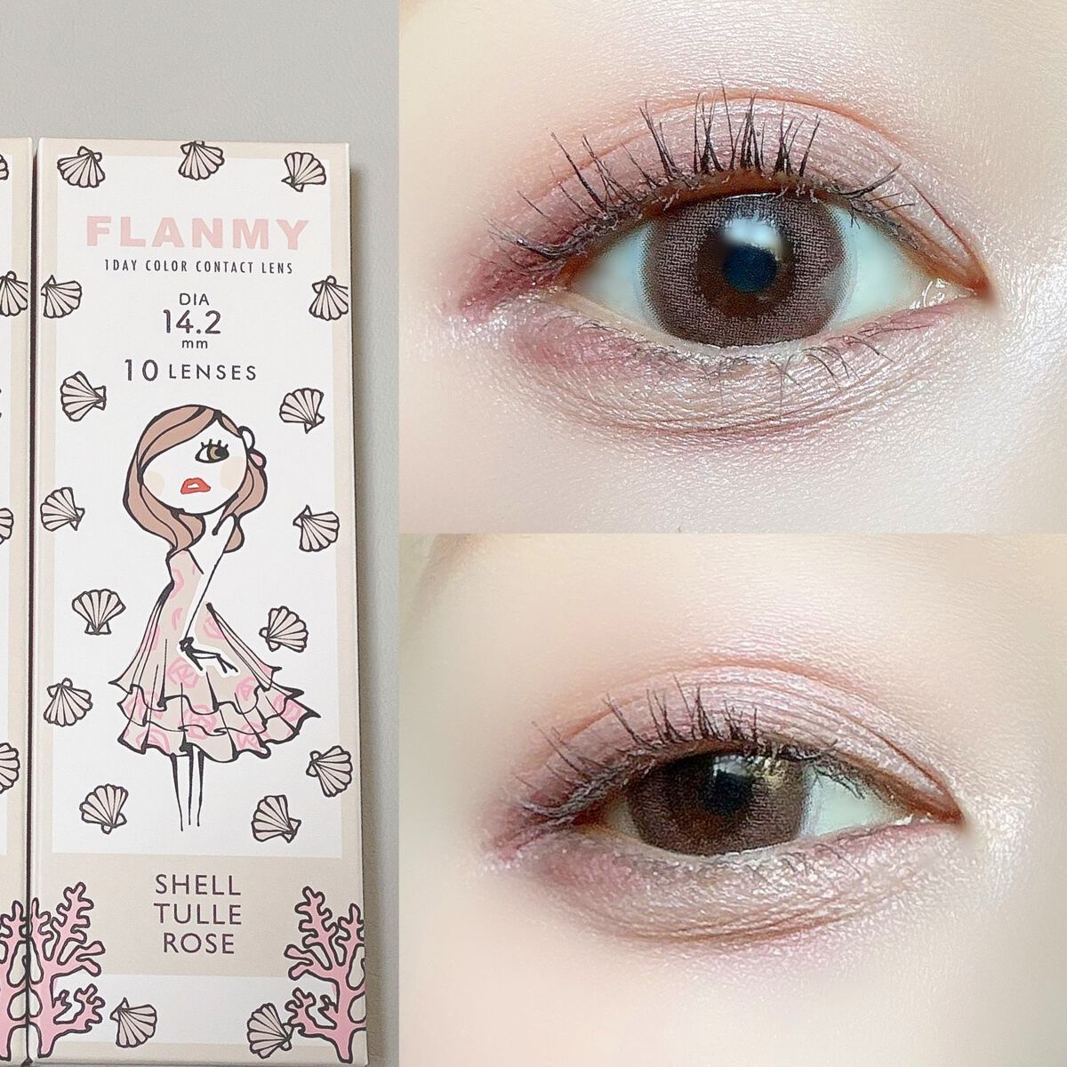 FLANMY 1day/FLANMY/ワンデー(1DAY)カラコンを使ったクチコミ(3枚目)