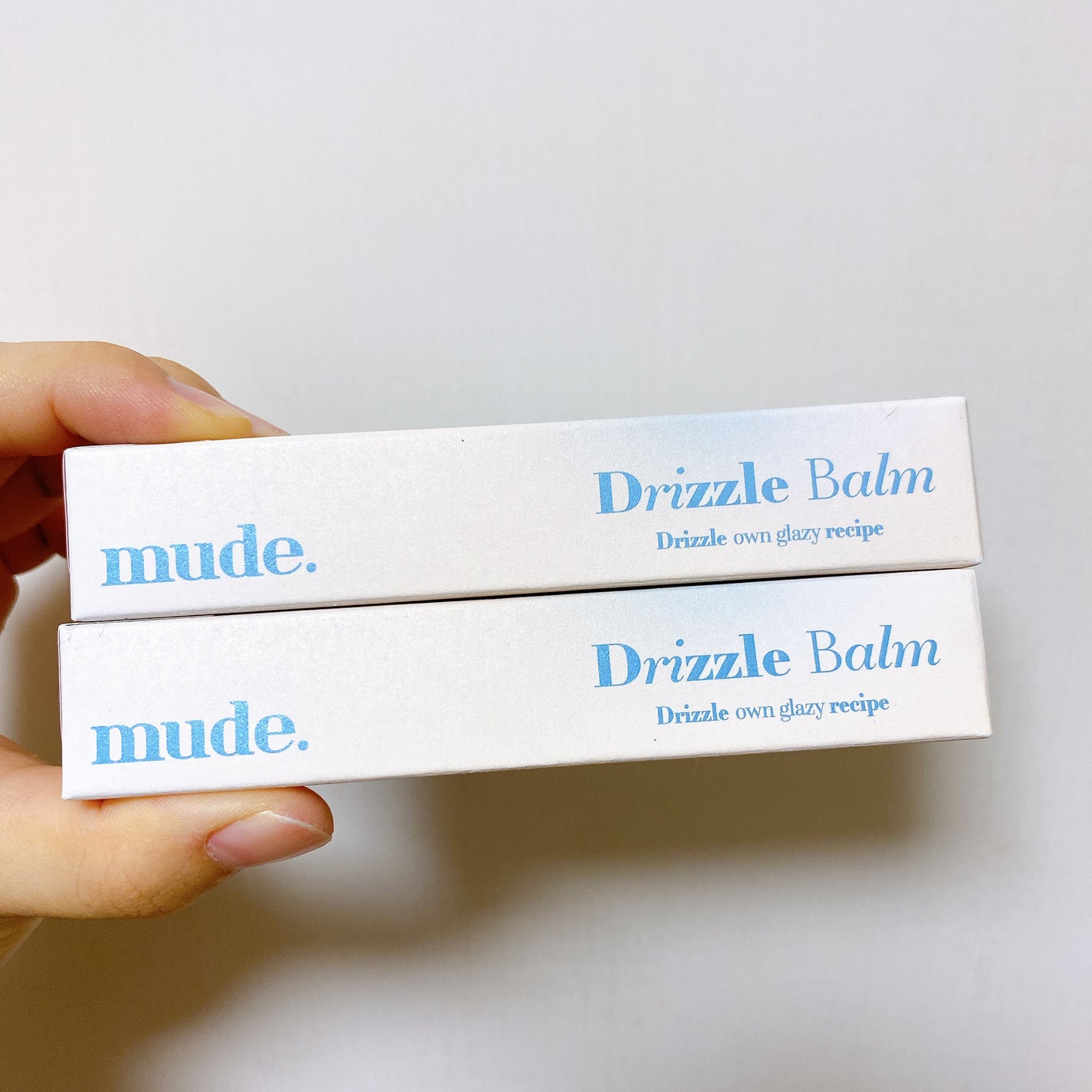 ドリズルバーム/mude/口紅を使ったクチコミ(4枚目)