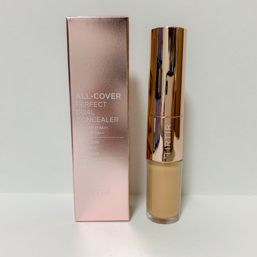 マスクフィットオールカバーデュアルコンシーラー/TIRTIR(ティルティル)/コンシーラーを使ったクチコミ（2枚目）