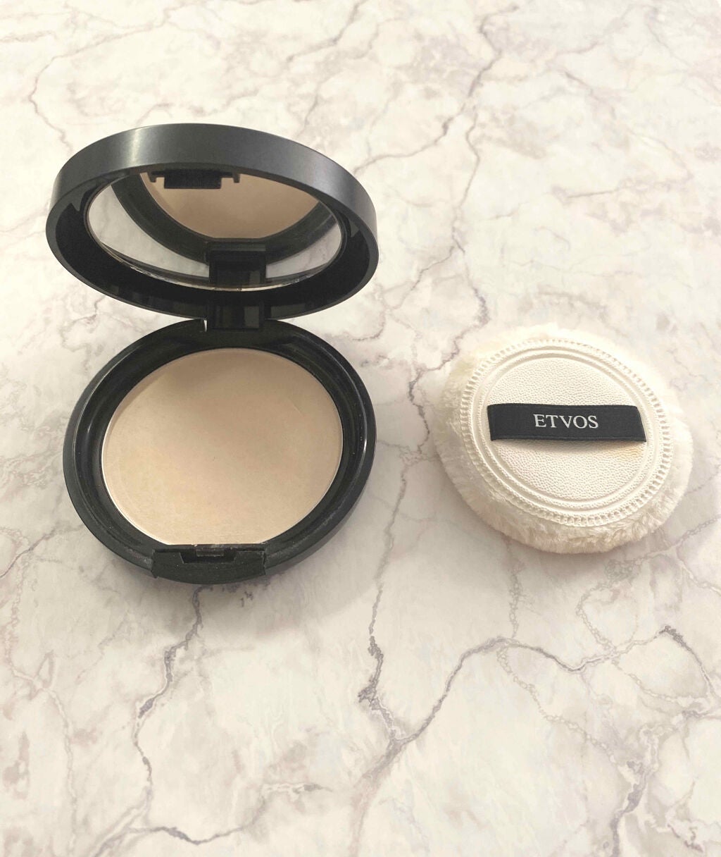 ミネラルシルキーベール/エトヴォス/プレストパウダーを使ったクチコミ(2枚目)