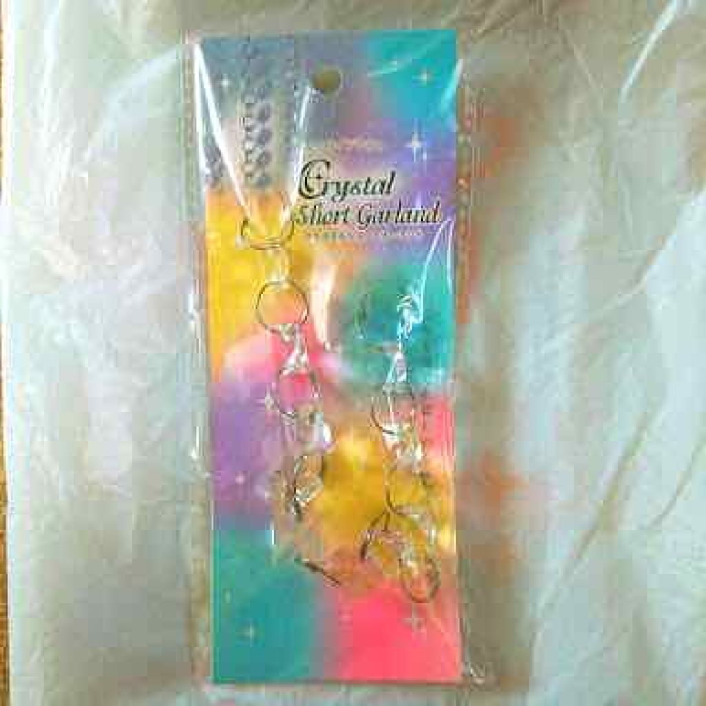 クリスタルショートガーランド/セリア/その他を使ったクチコミ（3枚目）