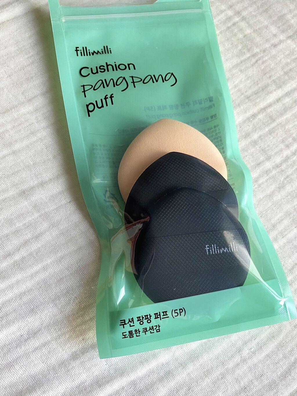 クッションパンパンパフ/fillimilli/パフ・スポンジを使ったクチコミ（1枚目）