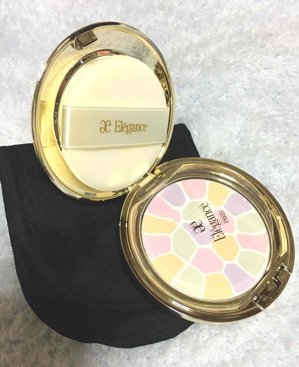 ラ プードル オートニュアンス/Elégance/プレストパウダーを使ったクチコミ(1枚目)