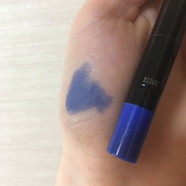 カジャルインクアーティスト 08 Gunjo Blue/SHISEIDO/ジェル・クリームアイシャドウを使ったクチコミ（3枚目）