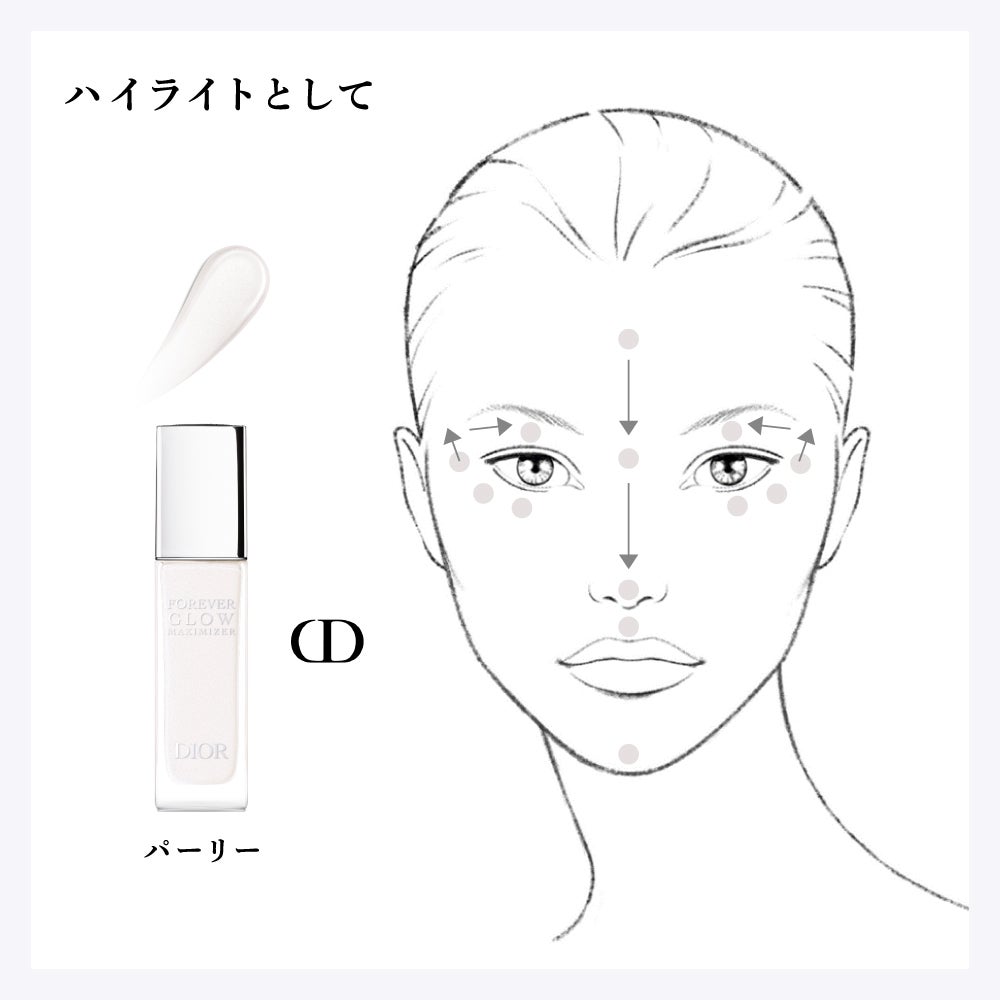 【ディオール新作】光を自在に操る『グロウマキシマイザー』マルチな使い方を紹介の画像
