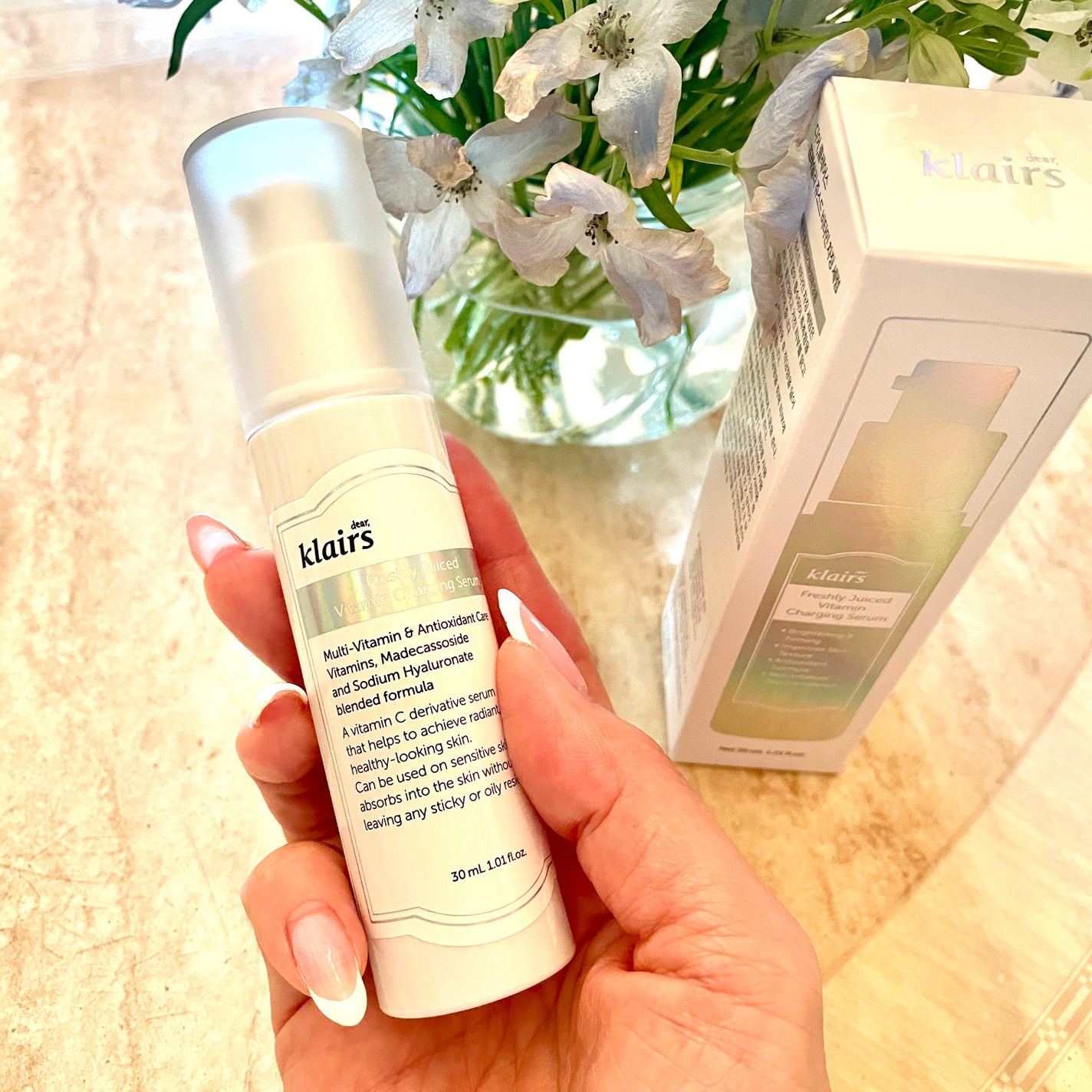 フレッシュリージュースドビタミンチャージングセラム(30ml)/Klairs/美容液を使ったクチコミ(1枚目)