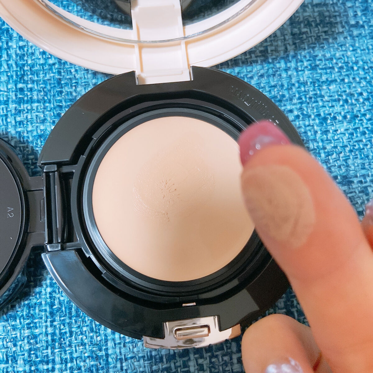 ドラマティッククッションジェリー 01　明るめ ～やや明るめの色/マキアージュ/クッションファンデーションを使ったクチコミ（2枚目）