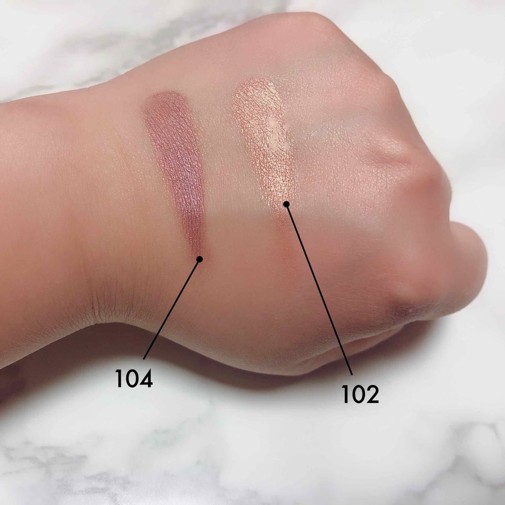 ヴィセ アヴァン シングルアイカラー クリーミィ/Visée/ジェル・クリームアイシャドウを使ったクチコミ(2枚目)