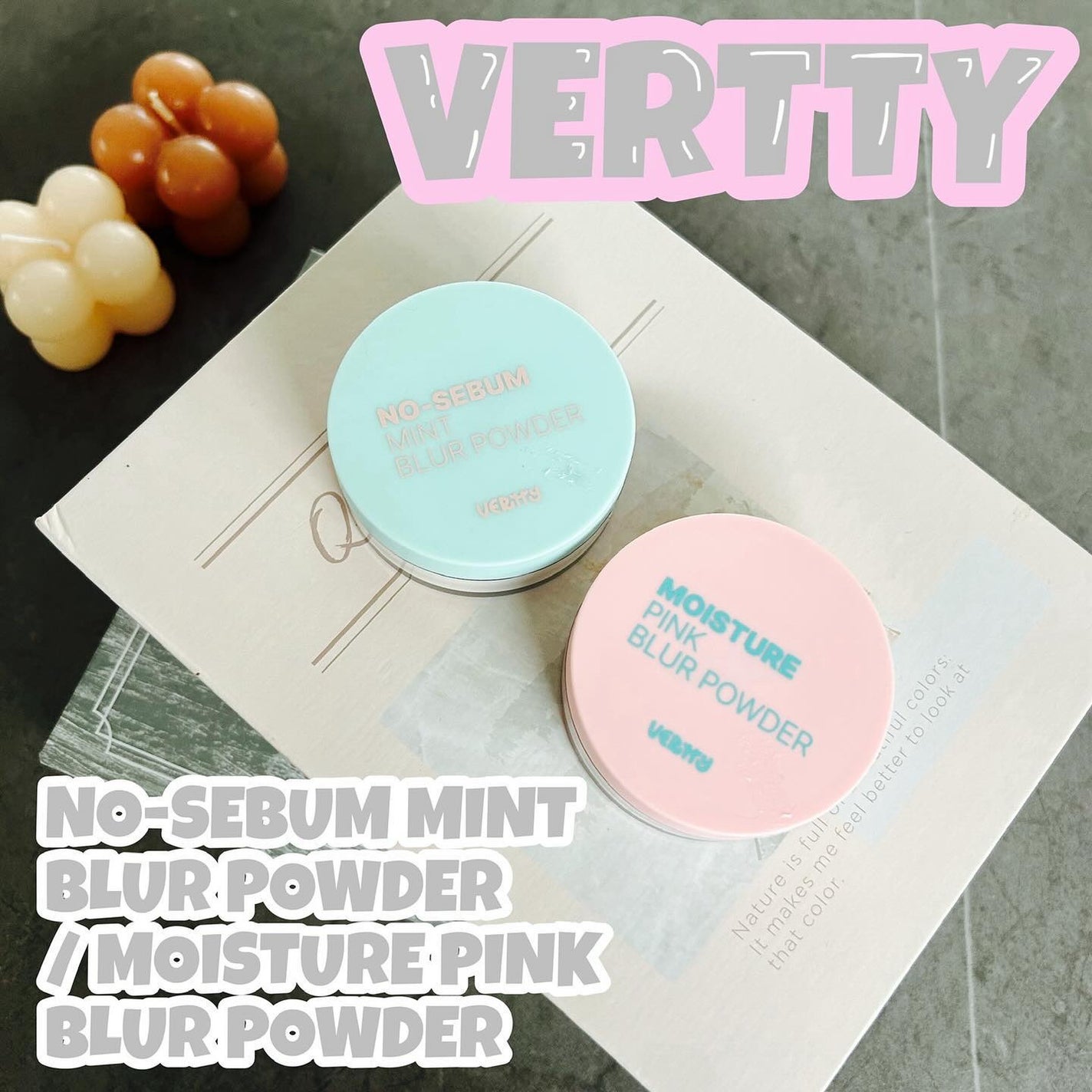 おかめちゃん* on LIPS 「VERTTYベルティーノーセバム ミント ブラーパウダーモイス..」(1枚目)