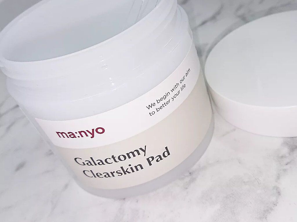 ガラクトミークリアスキンパッド/manyo/トナーパッドを使ったクチコミ（1枚目）