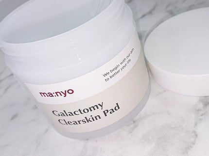 ガラクトミークリアスキンパッド/manyo/トナーパッドを使ったクチコミ(1枚目)
