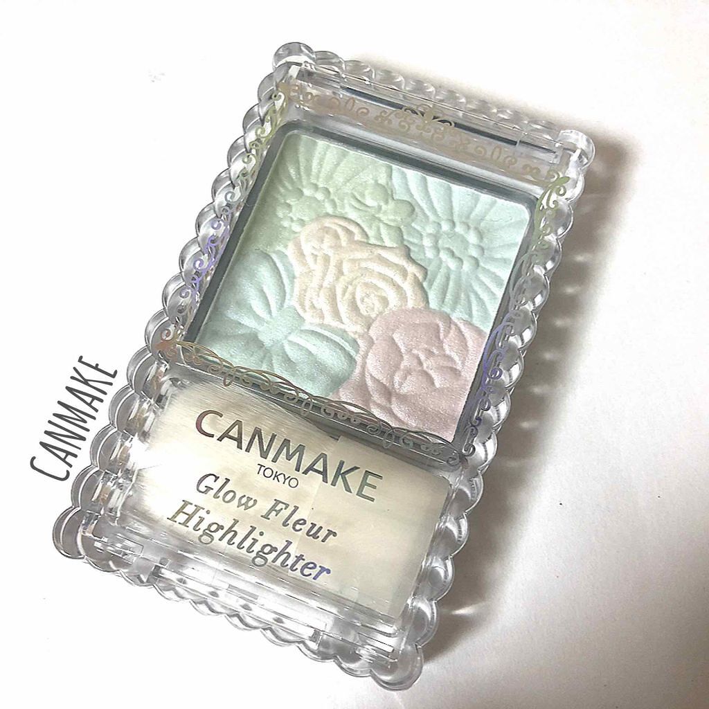 グロウフルールハイライター/キャンメイク/パウダーハイライトを使ったクチコミ(1枚目)