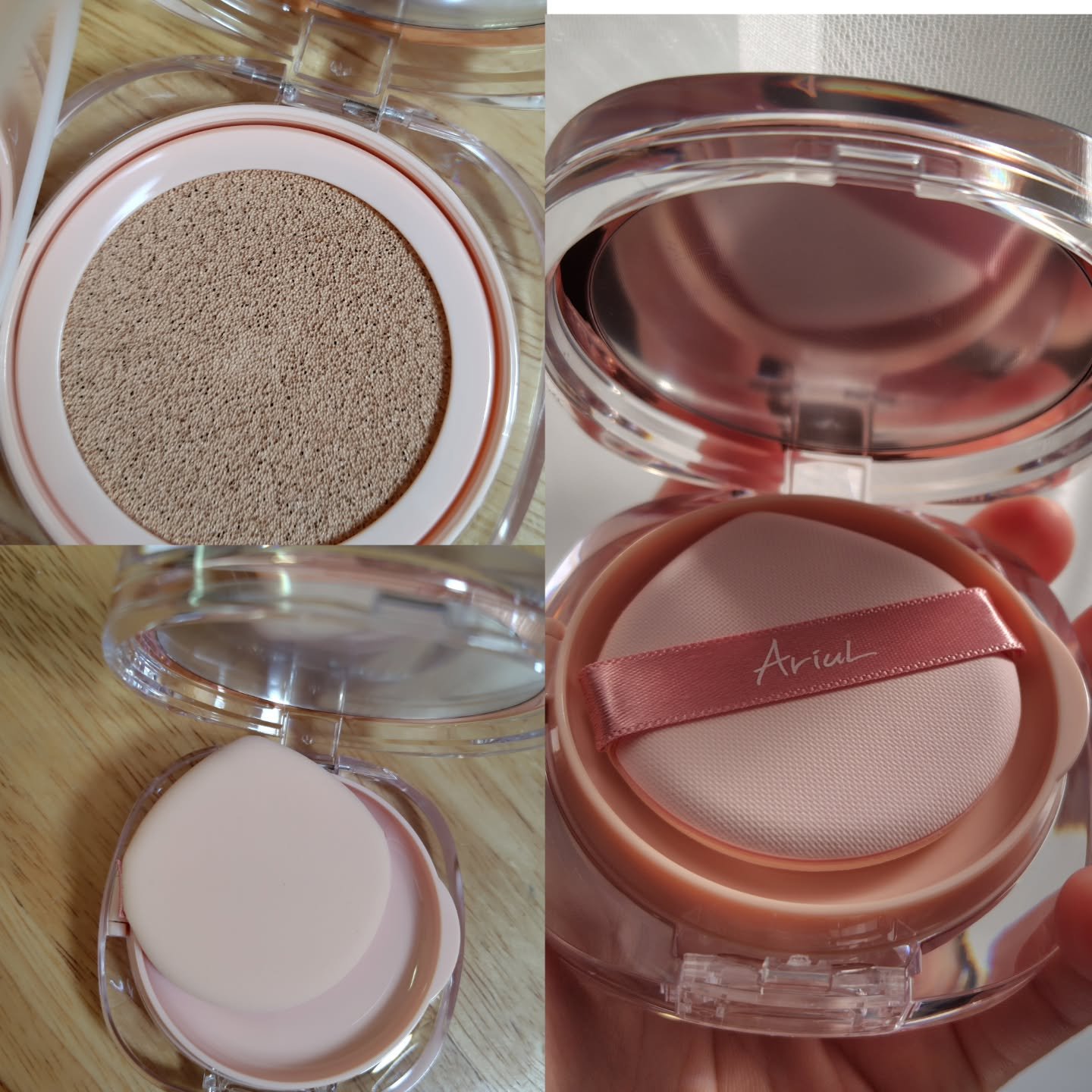 アリウル インクフェザーカバーラスティングクッション/Ariul/クッションファンデーションを使ったクチコミ（2枚目）