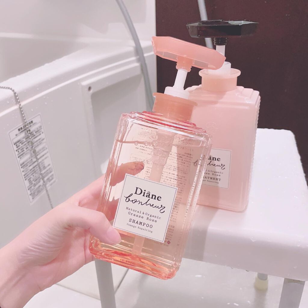 グラースローズの香り/シャンプー&トリートメント/ダイアン/市販シャンプーを使ったクチコミ(2枚目)