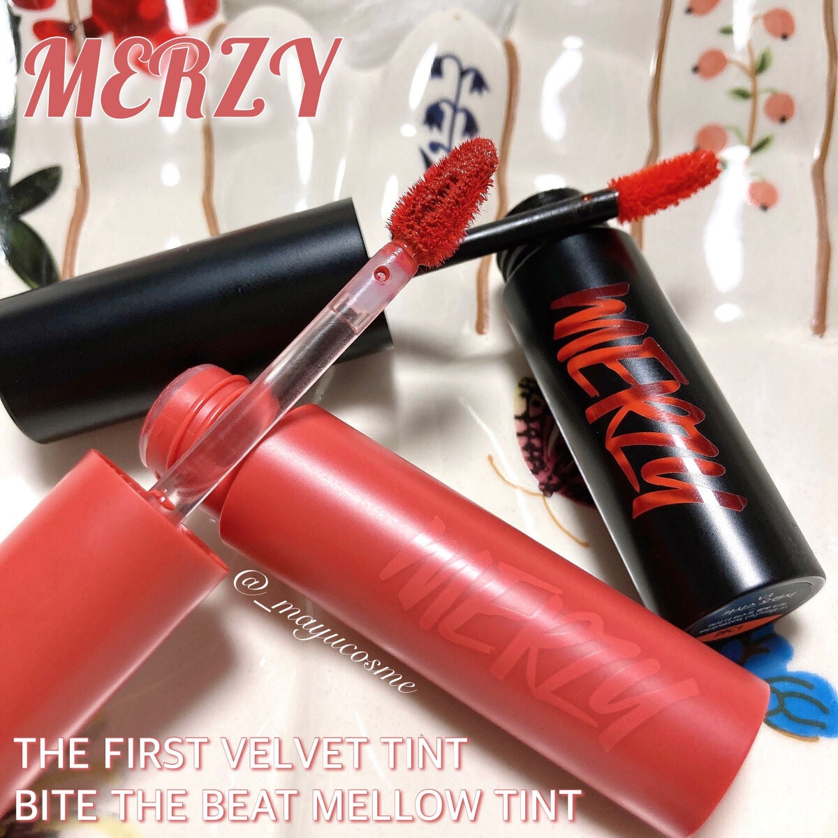 バイト ザ ビート メロウ ティント/MERZY/リップティントを使ったクチコミ(1枚目)