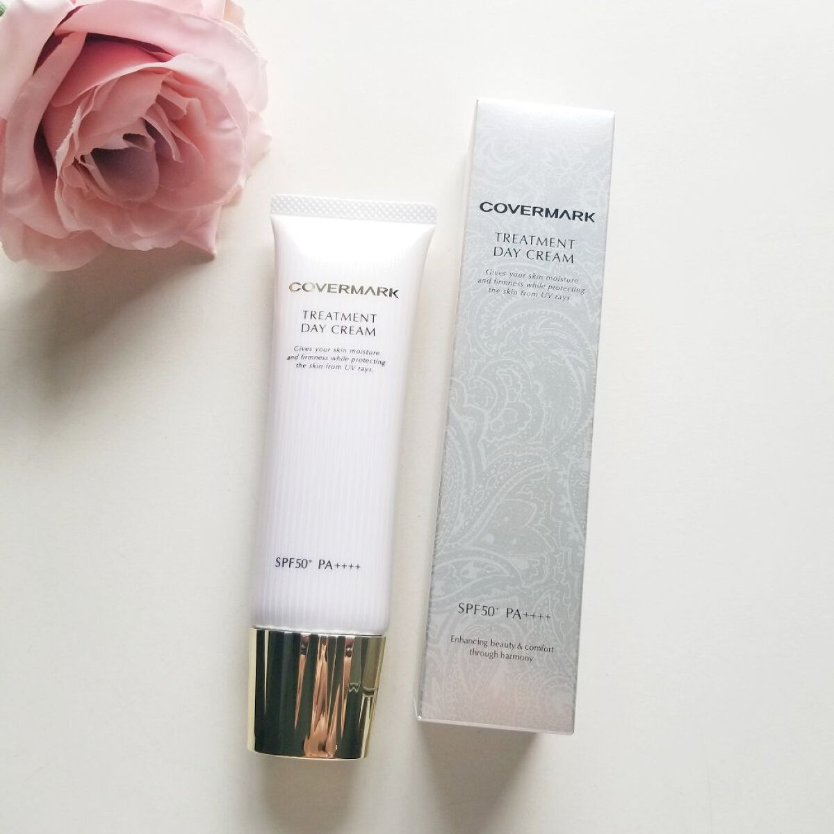 トリートメント デイ クリーム/COVERMARK/日焼け止めクリームを使ったクチコミ（1枚目）