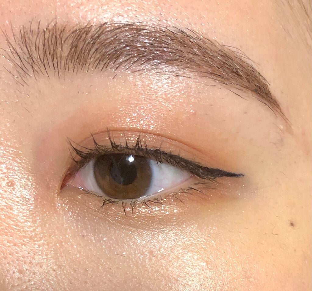 EYE OPENING LINER/UZU BY FLOWFUSHI/リキッドアイライナーを使ったクチコミ(3枚目)