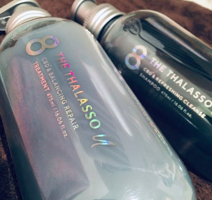 エイトザタラソ ユー CBD&リフレッシング クレンズ 美容液シャンプー/CBD&バランシング ダメージリペア 美容液ヘアトリートメント/エイトザタラソ/市販シャンプーを使ったクチコミ(1枚目)