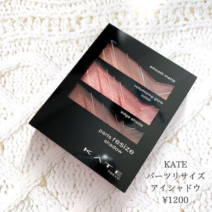 パーツリサイズシャドウ/KATE/アイシャドウパレットを使ったクチコミ(5枚目)