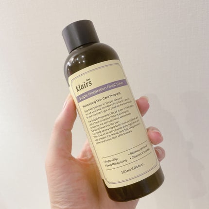 サプルプレパレーションフェイシャルトナー(180ml)/Klairs/化粧水を使ったクチコミ(1枚目)